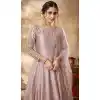 Ethnic Light Purple Color Embroidery Art Silk Pakistani Long Anarkali Salwar Kameez -4506155059