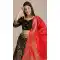 Beautiful Black Color Jacquard Zari Work Traditional Party Wear Lehenga Choli - 451715535