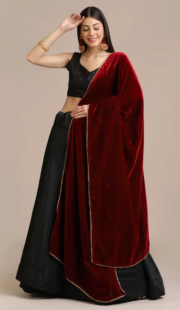 Pretty Black Color Banglory Silk Zari Work Traditional Party Wear Lehenga Choli - 4517155153