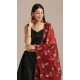 Amazing Black Color Banglory Silk Printed Traditional Party Wear Lehenga Choli - 4517155160