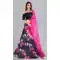 Black Color Floral Printed Work Banglory Silk Party Wear Women Lehenga Choli -4519155172