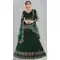 Green Color Embroidery Work Net Party Wear Women Lehenga Choli -4519155176