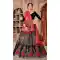 Black Color Zari Woven Work Jacquard Traditional Wear Plus Size Lehenga Choli -4520155184