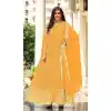 Yellow Color Sequence Work Georgette Party Wear Anarkali Salwar Suit -4514155112