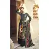 Dark Gray Color Digital Printed Velvet Palazzo Style Festival Wear Salwar Kameez -4542155397
