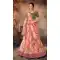 Green Color Embroidery Work Chinon Party Wear Plus Size Lehenga Choli -4565155527