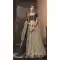 Black Color Embroidery Work Chinon Festive Party Wear Lehenga Choli -4566155543