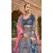 Blue Color Velvet Embroidery Work Bridal Wedding Wear Lehenga Choli -4578155650