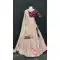Beige Georgette Sequence Embroidery Work Party Wear Plus Size Lehenga Choli -4611156011