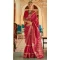 Dark Pink Color Digital Print Work Smooth Patola Silk Casual Wear Women Saree -4630156215