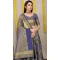Navy Blue Color Kanchipuram Silk Traditional Wear Saree With Jacquard Work -4591155764