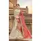 Grey Color Lakhnavi Work Pure Georgette Designer Wear Plus Size Lehenga Choli -4653156424