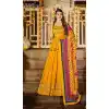 Party Wear Yellow Color Viscose Georgette Sequence Work Lehenga Choli -4661156475