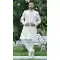 Embroidery Work Off White Color Wedding Wear Soft Art Silk Men's Sherwani -4668156560