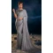 Grey Color Imported Diamond Moti Work Designer Wedding Wear Saree Blouse -4671156590