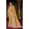 Pink Color Embroidery Work Silk Bridal Wedding Wear Saree Blouse -4670156579