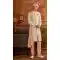Contemporary Cream Art Silk Weaving Work Designer Wedding Wear Plus Size Men's Sherwani -4677156645