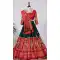 Green Color Dola Silk Patola Print And Foil Work Designer Function Wear Lehenga Choli -4704156847