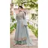 Heavy Georgette Embroidery Work Grey Color Designer Palazzo Salwar Suit -4722156983