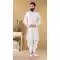 Cream Color Art Silk Embroidery Work Designer Readmade Mens wear Sharwani -4840157964