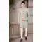 Grey Color Terry Rayon Hand Work Designer Function Wear Mens Indo Western -4902158453