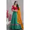 Firozi Blue Color Sequins Work Georgette Ceremony Wear Designer Lehenga Choli -4946158767