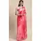 Party Wear Printed Work Multi Color Satin Silk Casual Wear Saree -4974158940
