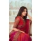 Red Color Shimmer Silk Embroidery Work Party Wear Designer Saree -5025159273