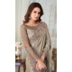Grey Color Oracle Silk Embroidery Work Party Wear Designer Saree -5025159283