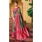 Dark Green Color Silk Kanjivaram Tissue And Khatli Work Designer Wear Saree -5053159495
