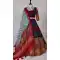Gaji Silk Navy Blue Color Digital Print Work Function Wear Lehenga Choli -5078159661