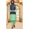 Pista Green Color Art Silk Self Work Function Wear Men's Kurta Pajama With Jacket -5109159895