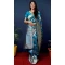 Rama Blue Color Banarasi Silk Jacquard Work Traditional Wear Saree -5116159945
