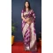 Purple Color Banarasi Silk Jacquard Work Traditional Party Wear Designer Saree -5117159956