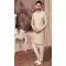 Art Silk Pista Color Sequins Work Wedding Wear Men's Semi Indo Western -5119159987