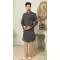 Navy Color Art Silk Sequins Work Wedding Wear Men's Semi Indo Western -5120160003
