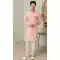 Pink Color Art Silk Self And Zari Work Wedding Wear Men's Semi Indo Western -5120160004