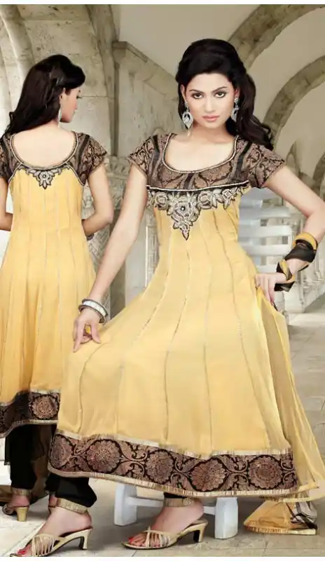 Gorgeous Cream Salwar Kameez
