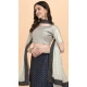 Navy Blue Color Malay Satin Sequence Work Party Wear Lehenga Choli -5196160481
