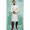 Cream Color Art Silk Mirror Work Festival Wear Designer Men's Kurta Pajama -5192160438