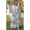Sky Blue Color Georgette Embroidery Pakistani Style Eid Party Wear Suit -5256160772