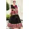 Black Color Banarasi Silk Jacquard Work Party Wear Lehenga Choli -5340161476