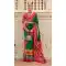 Green Color Smooth Silk Print And Hand Work Designer Saree -5371161673