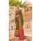 Olive Green Color Smooth Silk Print And Hand Work Designer Saree -5371161676