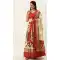 Cream Color Dola Silk Patola Print And Foil Work Function Wear Lehenga Choli -5434162081