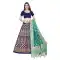 Festival Wear Multi Color Banarasi Silk Jacquard Work Party Lehenga Choli -5472162301