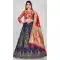 Banarasi Silk Jacquard Work Navy Blue Color Traditional Part Wear Lehenga Choli -5482162404