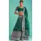 Green Color Net Embroidery Work Designer Wear Lehenga Choli -5500162498