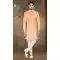 Brocade Peach Color Self Work Wedding Wear Designer Men's Indo-Western -5503162512