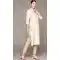 Cream Color Chinon Floral Print Casual Wear Readymade Kurta With Bottom -5541162884